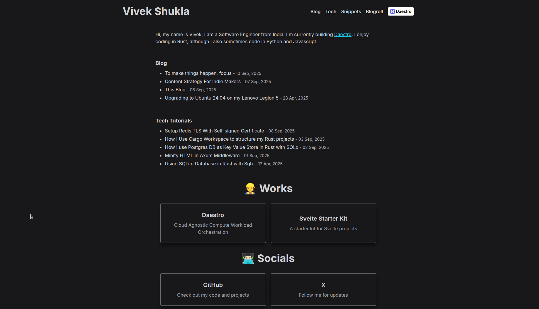 vivekshuk.la